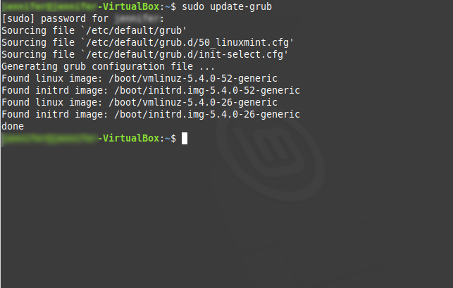 Show the GRUB Boot Menu in Linux Mint at Startup – Living the